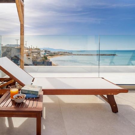 Wave, An Idyllic Seafront Suite By Nirousuites Kokkini Hani Экстерьер фото