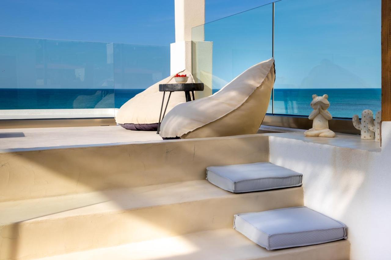 Wave, An Idyllic Seafront Suite By Nirousuites Kokkini Hani Экстерьер фото