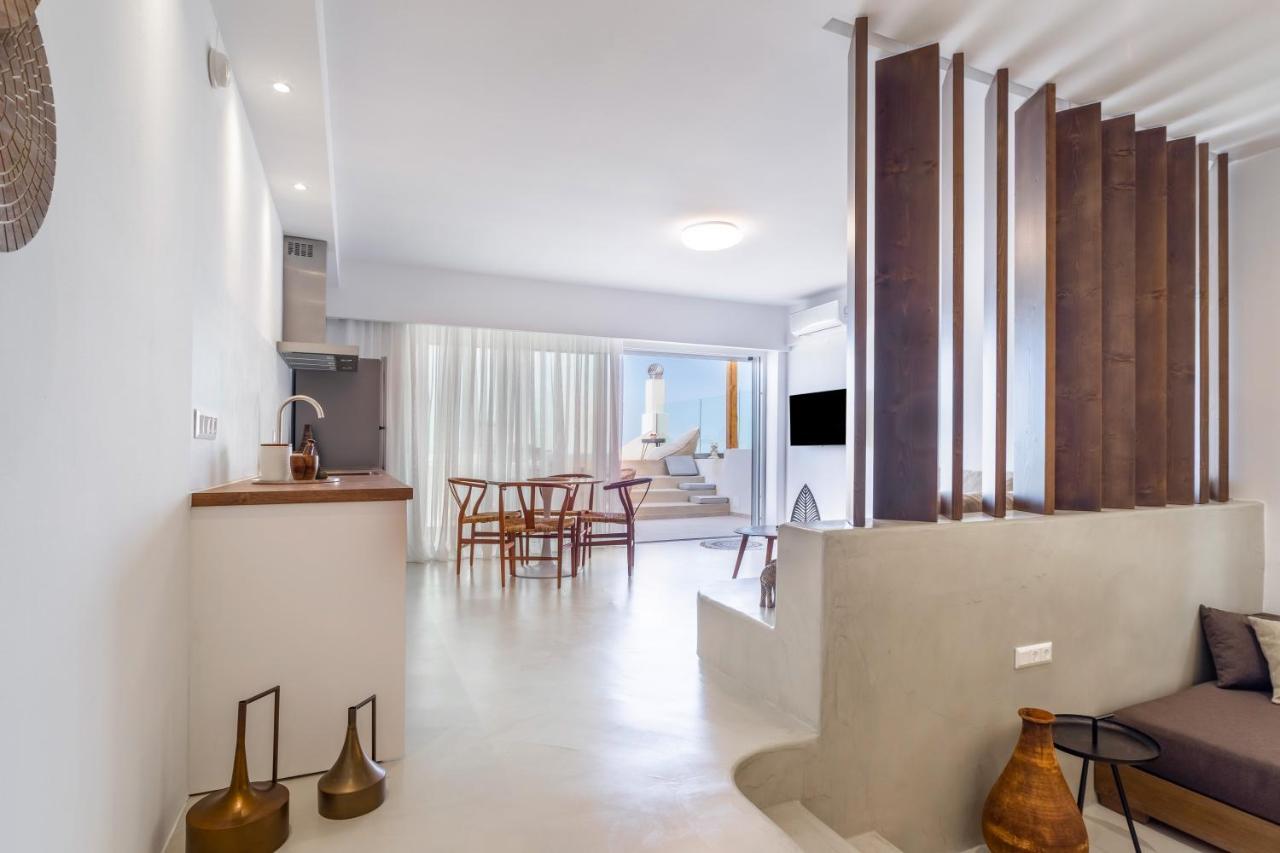 Wave, An Idyllic Seafront Suite By Nirousuites Kokkini Hani Экстерьер фото